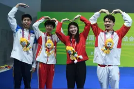 全运会｜游泳男女混合4x100米混合泳接力决赛赛况图片