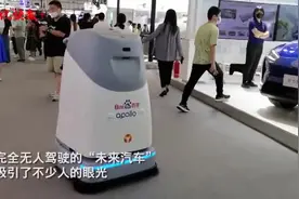 探营“互联网之光”：没有方向盘和踏板，汽车变身“机器人”图片