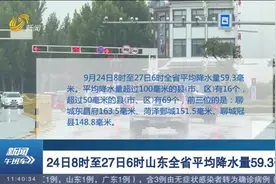 入汛以来，山东全省平均降水量703.9毫米，较常年同期偏多45.8%视频封面