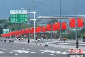 重庆礼嘉嘉陵江大桥即将通车 市民提前“踩桥”游览图片