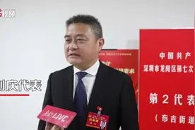 布吉街道党工委书记刘庆：全力打造深圳东部都市核心区布吉新城｜党代表说图片