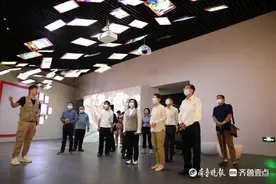 山东省文化和旅游厅厅长王磊到淄博调研文化旅游工作图片