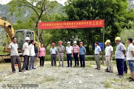 大化：10个高标准农田建设项目开工图片