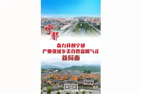 奋进新征程 | 宁都：奋力开创产业强城乡美百姓富风气正新局面图片