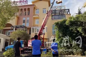 合肥经开区拆除一月子会所楼顶2处阳光房图片
