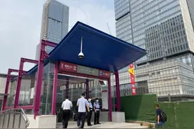 广州地铁18号正式开通 琶洲立体交通枢纽雏形初现图片