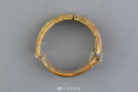 河南发现五千年前象牙手镯图片