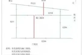 10月8日起S229沂邳线大修工程半幅封闭施工，请绕行图片