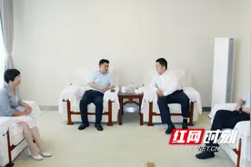 李勤会见中国工商银行湖南省分行行长张慎一行图片