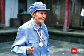 兄妹失散80多年，100岁女红军仍盼与哥哥团聚图片