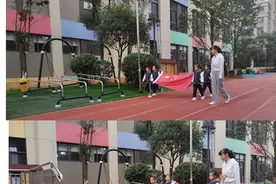 ​585名幼儿齐唱国歌缅怀先烈迎国庆图片