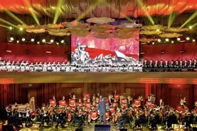 交响组歌音乐会《井冈颂》国庆节前唱响“英雄城”图片