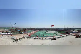 ​长沙机场改扩建综合交通枢纽工程千人坚守施工图片