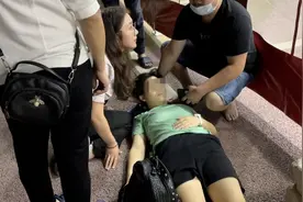 长沙街头，河南女研究生跪地救人！医生急救为何总是跪姿？图片