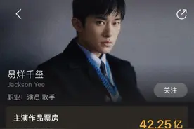 未来可期！易烊千玺好优秀，主演的4部影片票房均破10亿图片