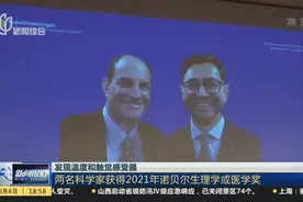 发现温度和触觉感受器：两名科学家获得2021年诺贝尔生理学或医学奖视频封面
