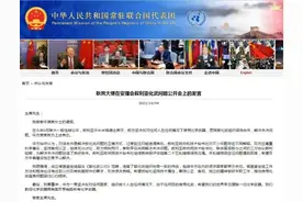 耿爽大使：敦促化学武器拥有国尽早销毁所有化学武器图片