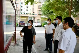秀屿：解封不等于解防​，郑松青督导检查疫情防控工作图片
