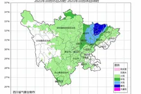 成都气温坐上“过山车”，四川再发暴雨蓝色预警图片