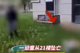 四川南部县一幼童从21楼坠亡，知情人：孙子看装修工爷爷时发生意外图片