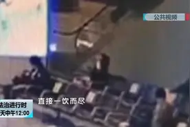 女子带酒登机受阻，当场喝掉，发酒疯踢打警察被刑拘图片