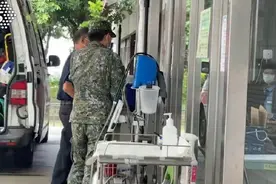 台陆军高雄步兵学校发生意外，疑似未爆弹爆炸导致2学员受伤送医图片