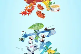 今日寒露，涓滴晨露汇彩秋，风劲大江流图片