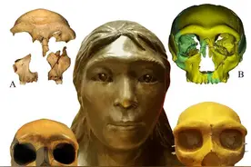 科学家复原华龙洞人容貌 证实东亚人类30万年前已向现代人演化图片