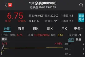 一字涨停！昔日汽车界“保时泰”迎重整投资人，它曾挽救*ST庞大图片