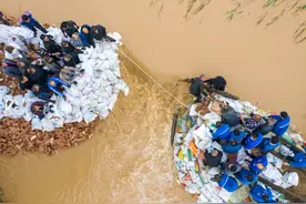 山西暴雨与救援图片