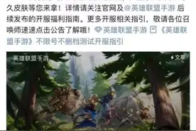 《英雄联盟手游》“围剿”王者荣耀？一年游戏营收1561亿元的腾讯也有“危机感”图片