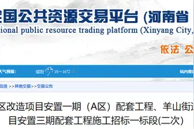 公开招标！事关羊山街道棚户区改造图片