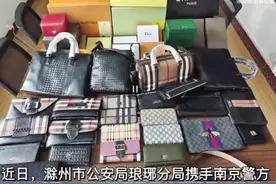涉案金额近百万！南京滁州警方携手抓获一名销售假冒奢侈品的嫌疑人图片