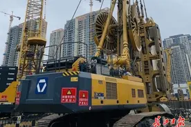 太平洋站深百尺，地铁环线穿江过，长报记者又去12号线探站了图片