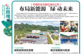 布局新能源，“绿”动未来——中国石化云南石油分公司图片