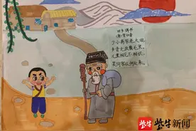 诗情加画意，这些小学生作业美得不像话图片