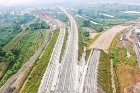 全国两条重要铁路将在三门峡连接互通图片