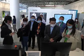走进“双创之城”2021智能视听大会青岛高新区考察采风活动举行图片