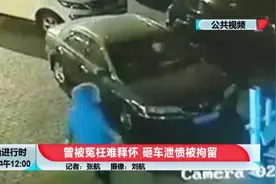 “长发黑衣女子”街边砸车，动机是“曾经被人冤枉”图片