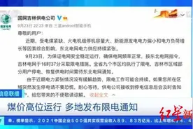 东北多地发布停电信息 国家电网：与限电政策无关，属计划停电图片