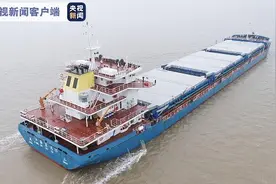 全国首批可直达长江中游的江海直达船投入运营图片