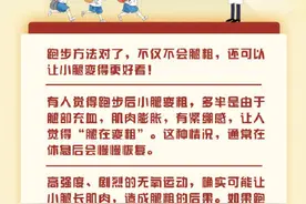 跑步会让小腿变粗？图片
