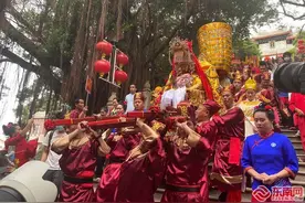 海内外信众齐聚湄洲岛 纪念妈祖羽化升天1034周年图片