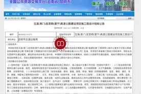 投资近百亿！这条高速有了新进展图片