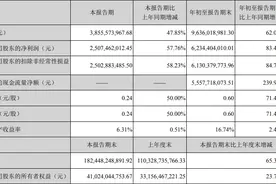 首份券商三季报：东方财富前三季净利增逾八成，投资收益翻番图片