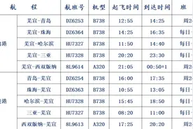 芜宣机场将执行冬春季航班计划图片