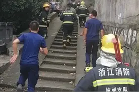 家里门反锁，煤气开着，还有10个月大的孩子！杭州一场紧急救援上演生死时速图片