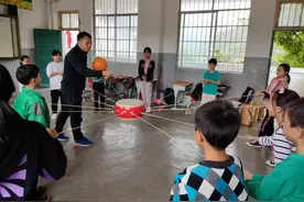在这里，山区体育课有了新花样图片