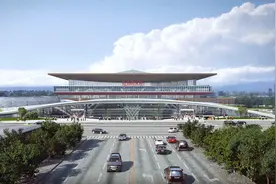 北京朝阳站交通枢纽全面开工，确保2023年底完工图片