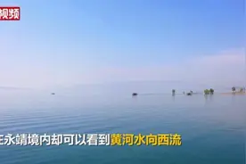 天下黄河向东流，这段黄河却向西图片